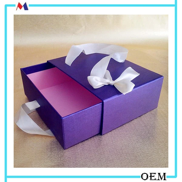 purple shoe box
