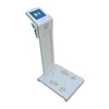 Medical center human body composition analyzer, full body health fat analyzer with printer