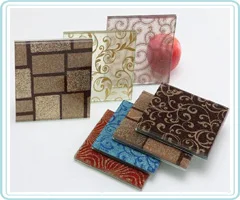 Best price 4mm-12mm gold semi reflective glass