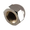 DIN1587 M20 plain stainless steel 304 hex cap nut