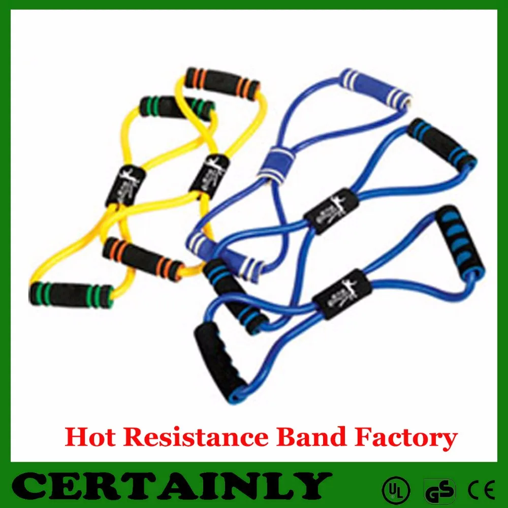 latex gym resistance band rubber yoga equipment