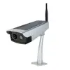 Outdoor IP66 1080P 2MP wireless WiFi solar powered security cctv camera