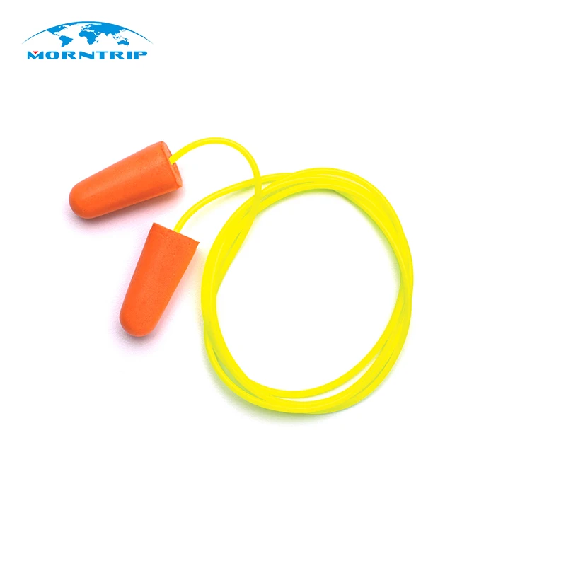 Working Shooting Travel Hearing Protection Disposable Pu Foam Earplugs