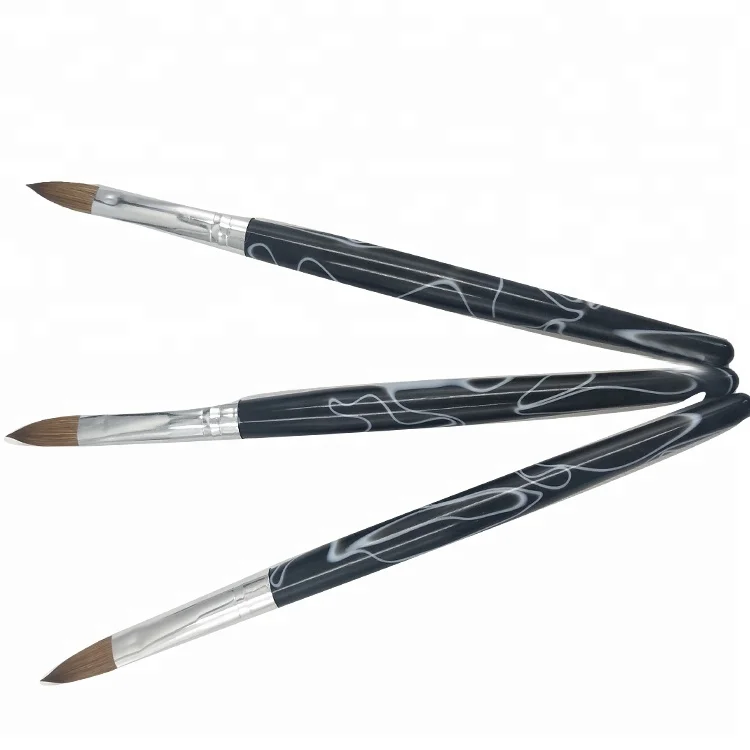 Nail Supplies In China For Acrylic Nail Brush Kolinsky Sable Brushes