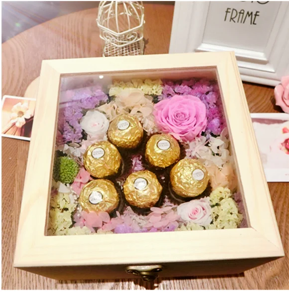 2018 eco friendly customized empty chocolate boxe