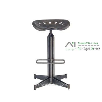 Triumph Metal Bottom Shape Bar Stool Vintage High Child Triumph Metal Bottom Shape Bar Stool Vintage High Child Retro Barstool Chair