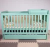 New Zealand pine solid Luxury teak wood cot