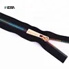Wholesale factory closed end decorative garment accessories invisible for bag eversible ainbow teeth metal zipper