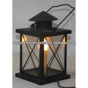 rustic classic black metal hurricane lantern with electric rustic classic black metal hurricane lantern with electric