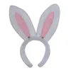 Easter Party Pink Cute Fancy Bunny Rabbit Ears Headbands Hairbands For Women Girls Kids