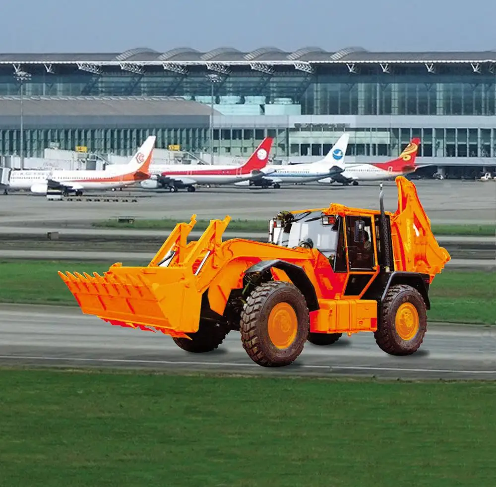 jyl313-b high mobility engineering loader vehicle 13tons backhoe