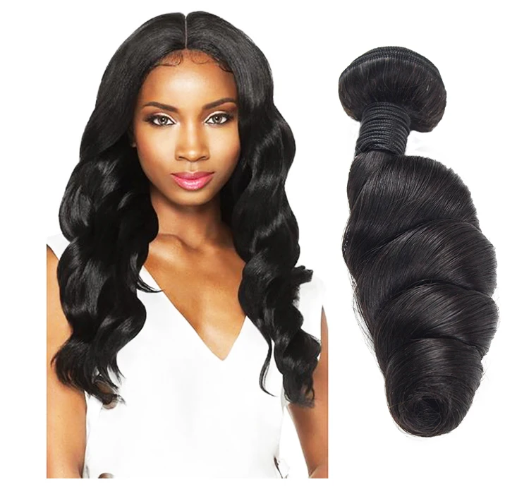 Morein Hair 16 18 20inch Brazilian Loose Wave Human Hair Bundles