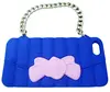 Silicone Mobile Phone Case with Handle for iPhone 5