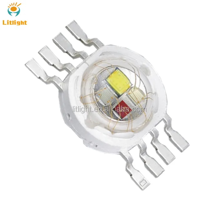 PLCC8 Light Source Diode 4in1 4W 8W 10W 12W High Power RGBW LED Chip 8 pin