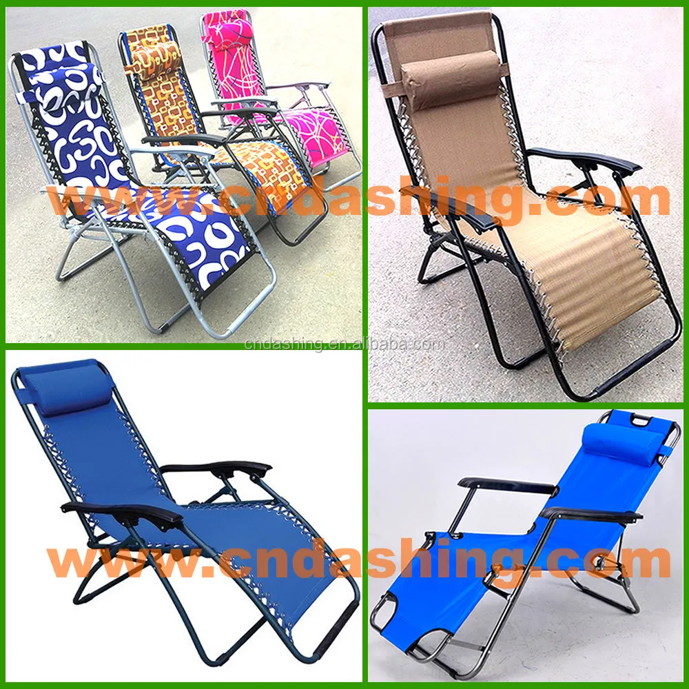 Wholesale Factory Luxury Beach Lounge Chair Outdoor Lightweight Garden