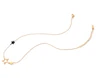 Golden pentacle can adjust network of clavicle chain popular individual character suits the gem necklace of summer