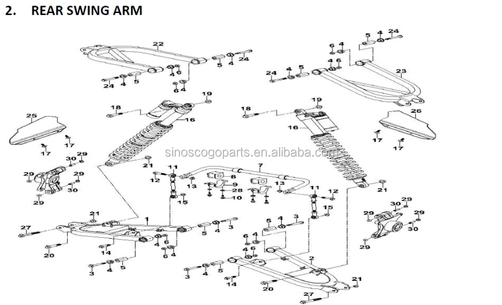 Hisun 500 Utv Parts Diagram Heat exchanger spare parts