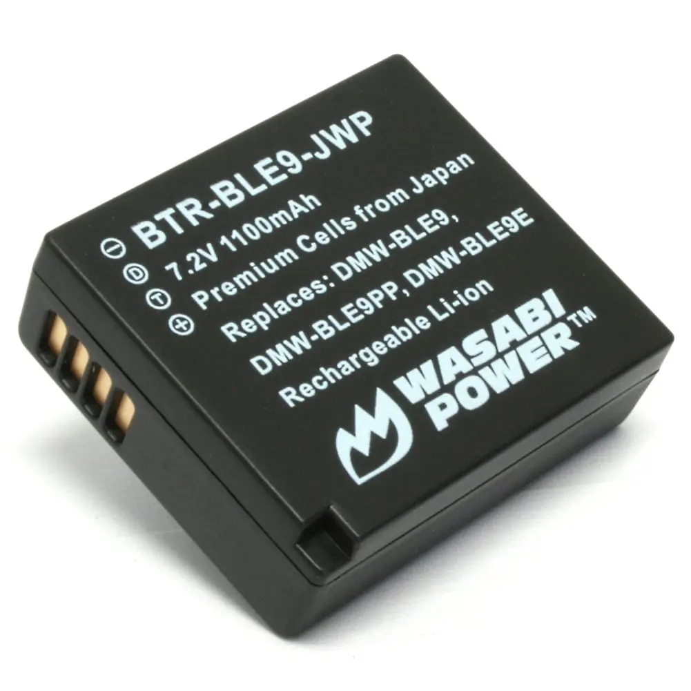 Get Quotations · Wasabi Power Battery for Panasonic DMW-BLE9, DMW-BLG10 and  Panasonic Lumix DMC