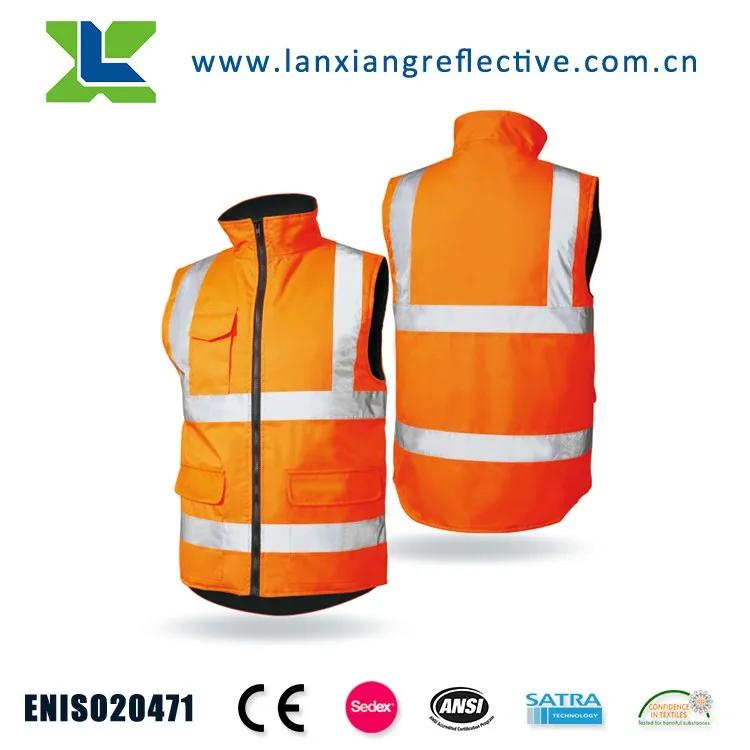 Lx Uniform Winter Jacket Reflective Winter Safety Reflector Jacket