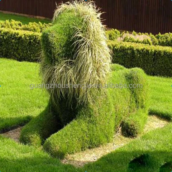 Q101730 Various Of Artificial Grass Animal Decoration Lion Sculpture