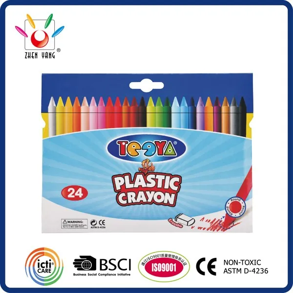 24 Color Plastic Crayon In Paper Bag.jpg