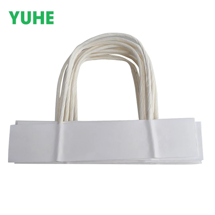 Colorful Durable Quality Handbag handle rope/ paper bag rope handle/ twisted paper handles