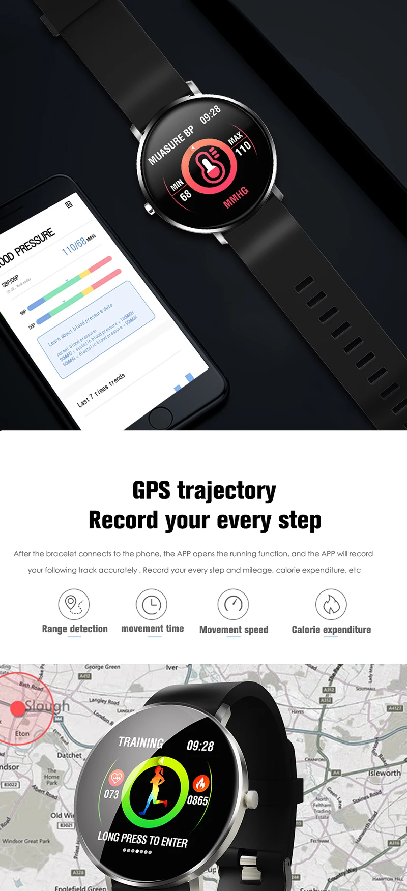Heart Rate Monitor Blood Pressure Smartwatch F25(5).jpg