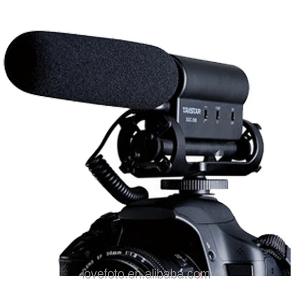 Takstar Sgc-598 Recording Mic Microphone For Camera Camcorder Dslr