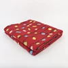 100% polyester knitted Polar fleece blanket bed sheet decorative throw for sofa