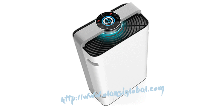 Olansi new products 2019 innovative product room portable ionized home air purifier with humidifier healthy air cleaner