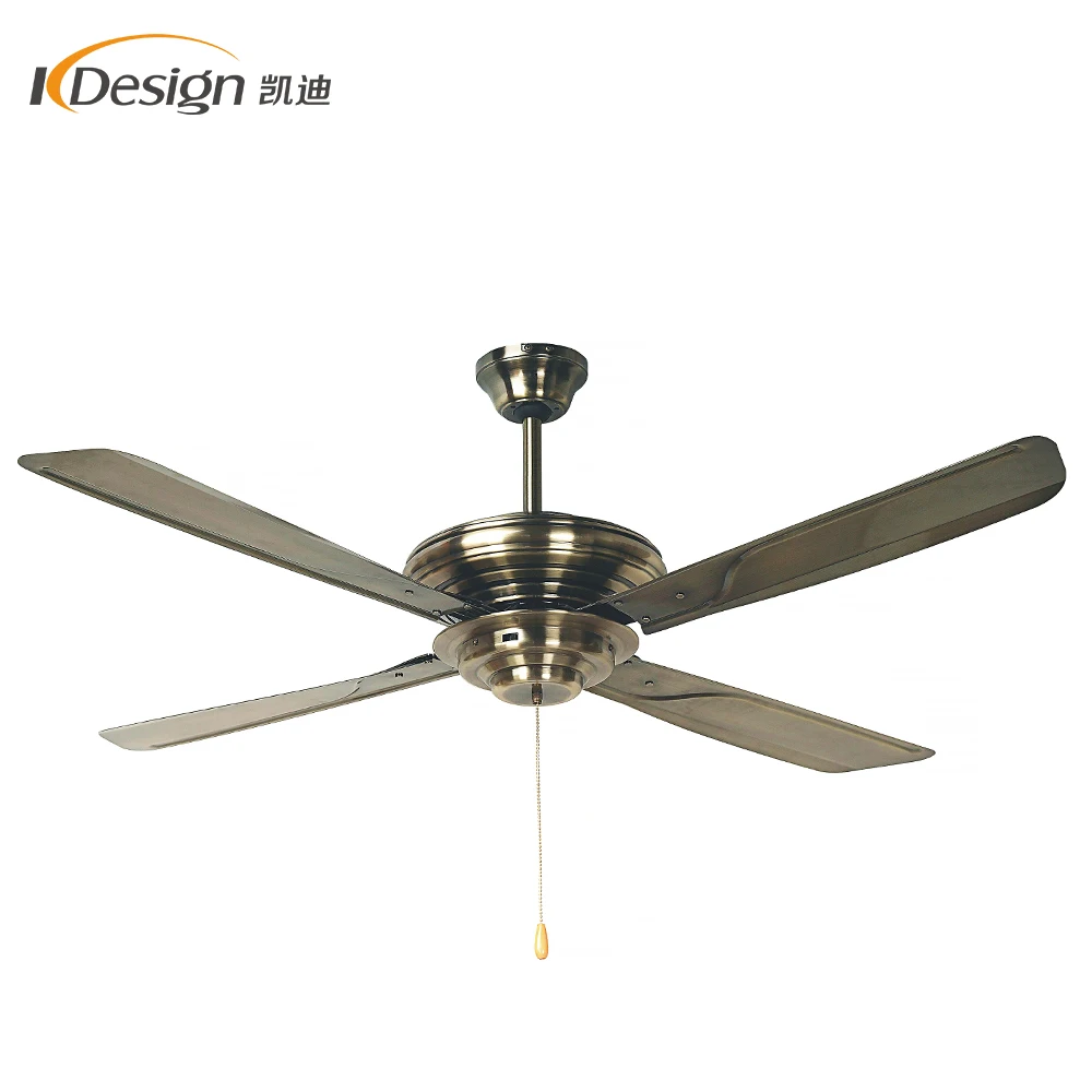 Latest Hot Selling Home Product Ceiling Fan Light Retro 4 Blades