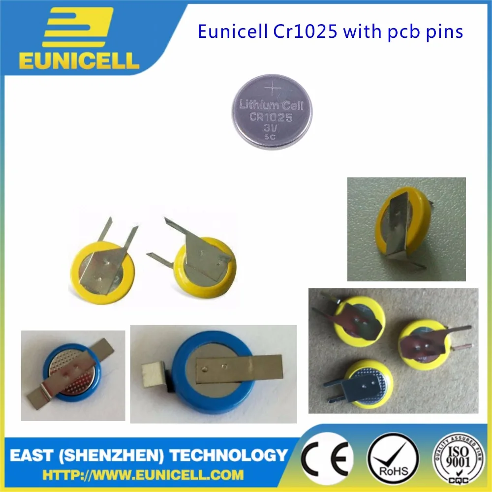 Hot Sale Cr1025 Lithium Button Battery Cr1025 3v Coin Cell Battery With