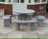 Natural Granite garden line patio furniture