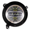 Top selling turn signal 7" round headlight newest 7 inch bracket cover steel material 100% install for 2018 new car