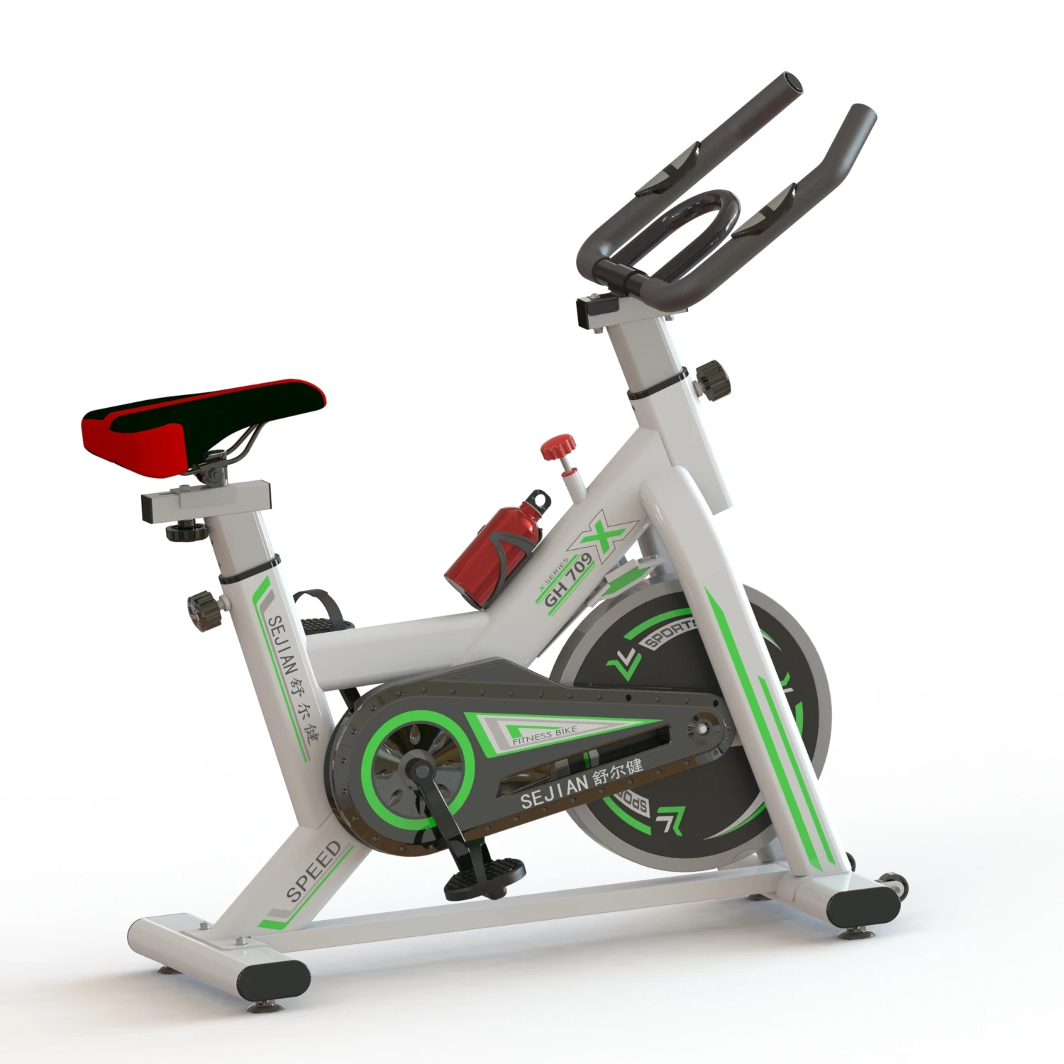 Professional Gym Exercise Bike Machines Fitness Equipment Cycle Bike Commercial Body Building