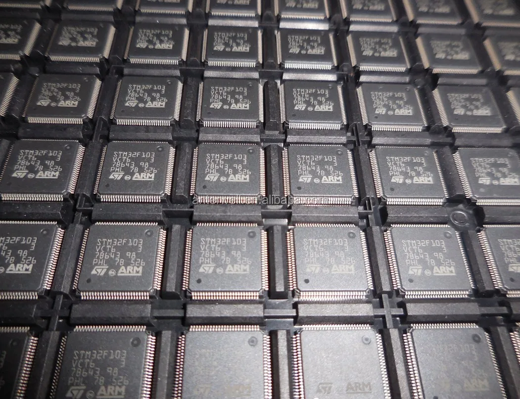 stm32f103vct6 具有 256 至 512kb 闪存, 13 个通信接口的高密度性能