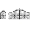 factory cheap latest main gate designs, sliding gate design