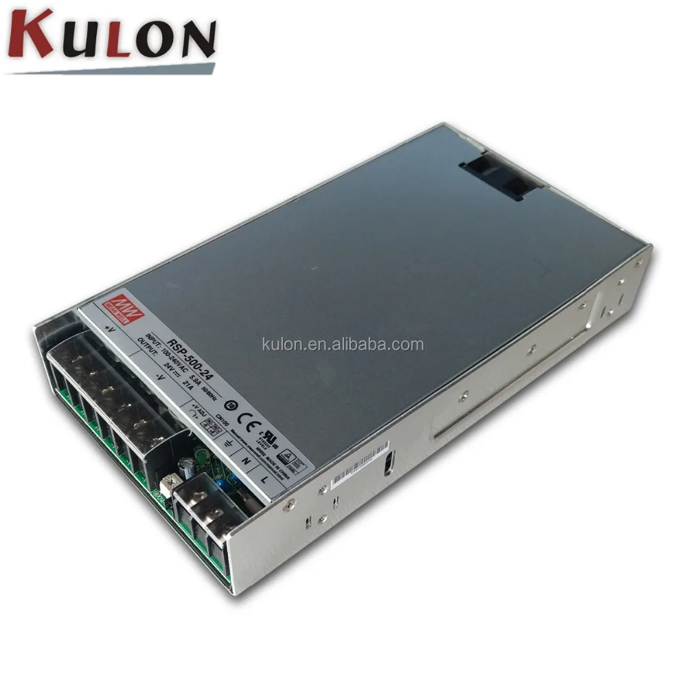 Utini Special Offers RSP-500-12 12V 41.7A RSP-500 12V 500.4W Single Output with PFC Function Power Supply