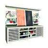 Custom Showroom Large Ceramic Tile Showcase Cabinet Upright Display Rack