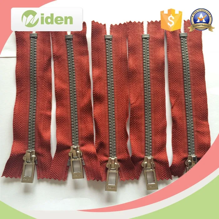 Plastic Resin Zipper with Reinforcing Polyester Tape Fits