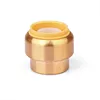 Push fitting Stop End 1/4inch-1inch 8-20mm LeadFree Best Brass copper pipe fitting push fitting for General