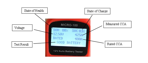 Lancol Storage Battery Tester/ Battery Load Tester/ Digital Battery 