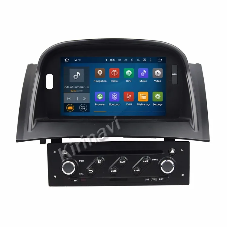 Kirinavi WC-RM8012 android 5.1 multimídia de carro para renault megane