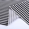 Combined order Single jersey DTY brush print striped stocklot knitted polyester microfiber tricot brush fabric