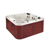 High quality Sunrans 5 person 2 meters 54 pcs jets hot tub spa