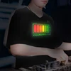 2019 hot selling shenzhen custom light up t shirt sound activated led t shirt