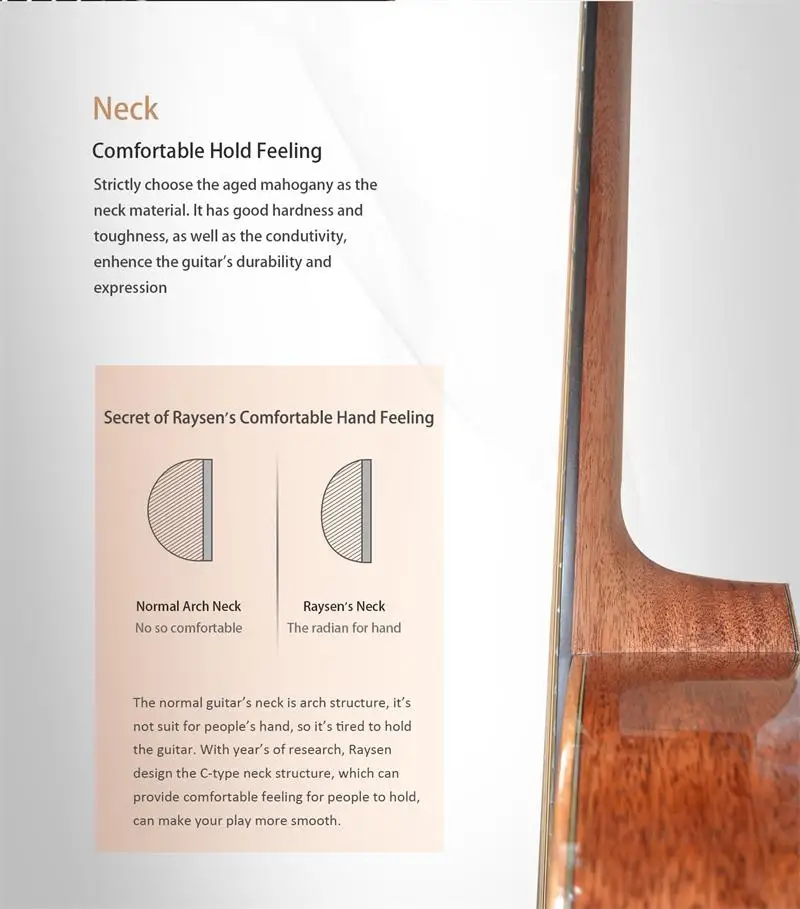 Handmade Chinese Acoustic Guitar Black Acoustic Guitar Wholesale