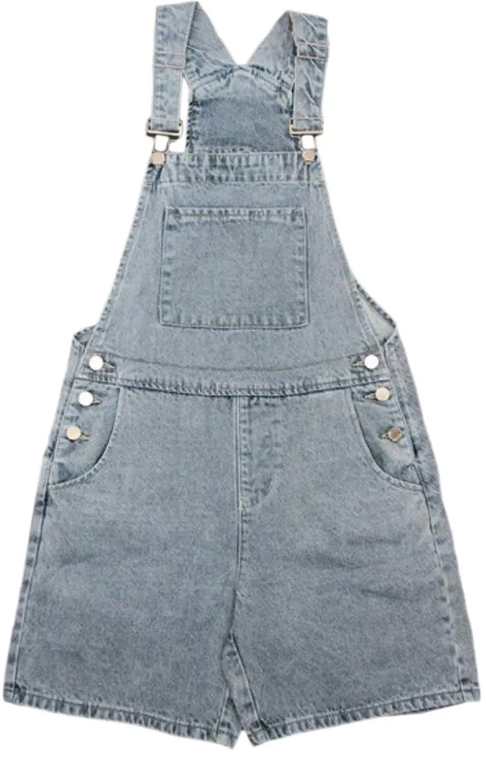 M/&S/&W Womens Casual Baggy Denim Bib Harem Overalls Romper Jumpsuit Pants