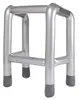 Silver Blow up Zimmer Walker, Halloween Costume Inflatable Zimmer Frame for the Old