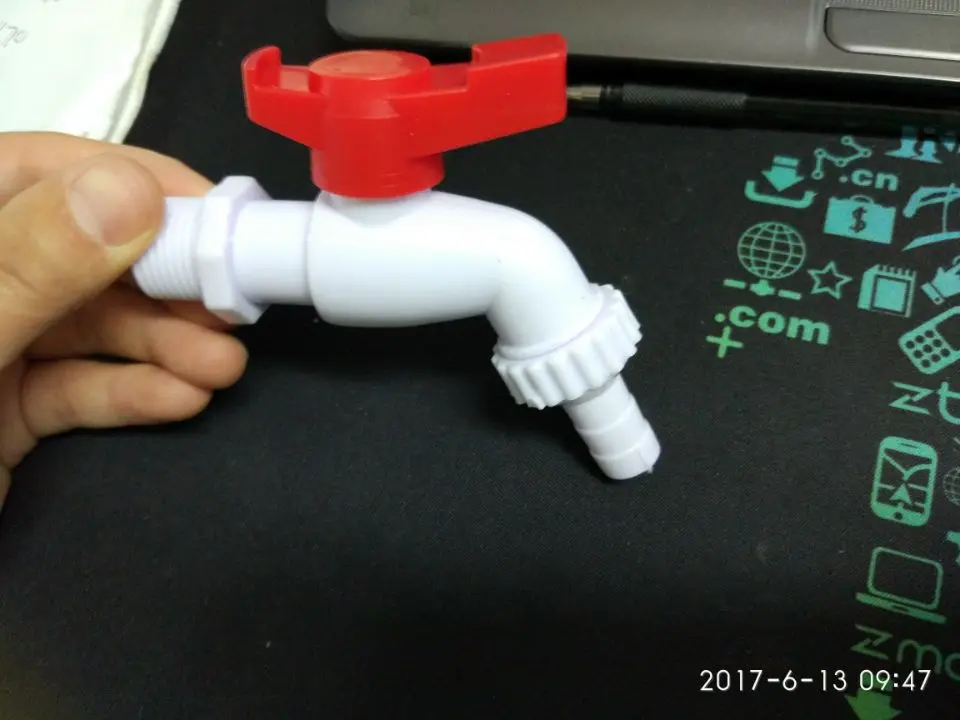 India Hot Sell Mixed Color POLO Plastic ABS Faucet